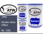 Preview: Jeep, Modern Blue Effect, BL / EBL: 500ml Lackdose + 500ml Klarlack + 250ml Härter - Set, von ATW Autoteile West.
